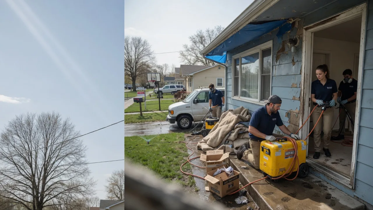 Basement Flood Cleanup in Hurley, MO near me